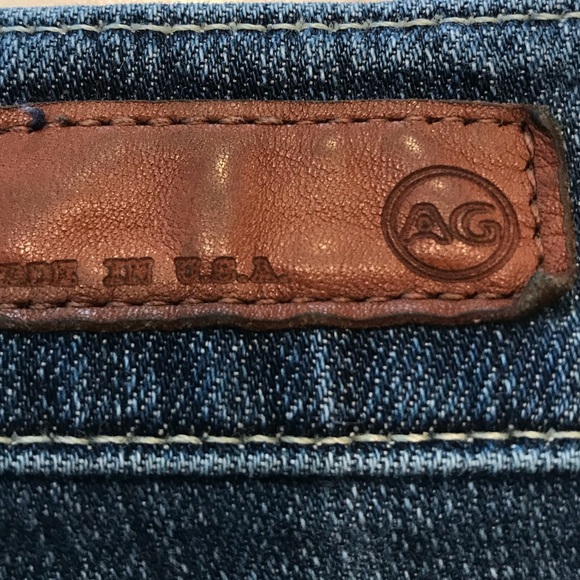 AG Simona Easy straight Leg Blue Jeans Size 27R - Picture 8 of 8